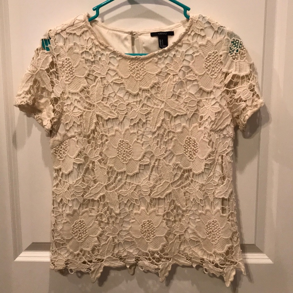 Forever 21 lace shirt